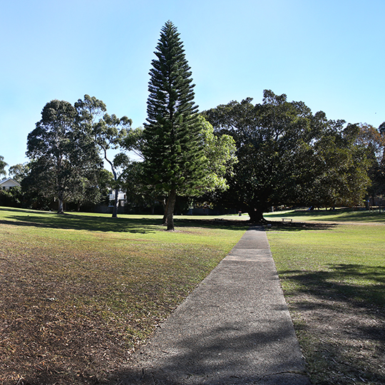 War Memorial Park view